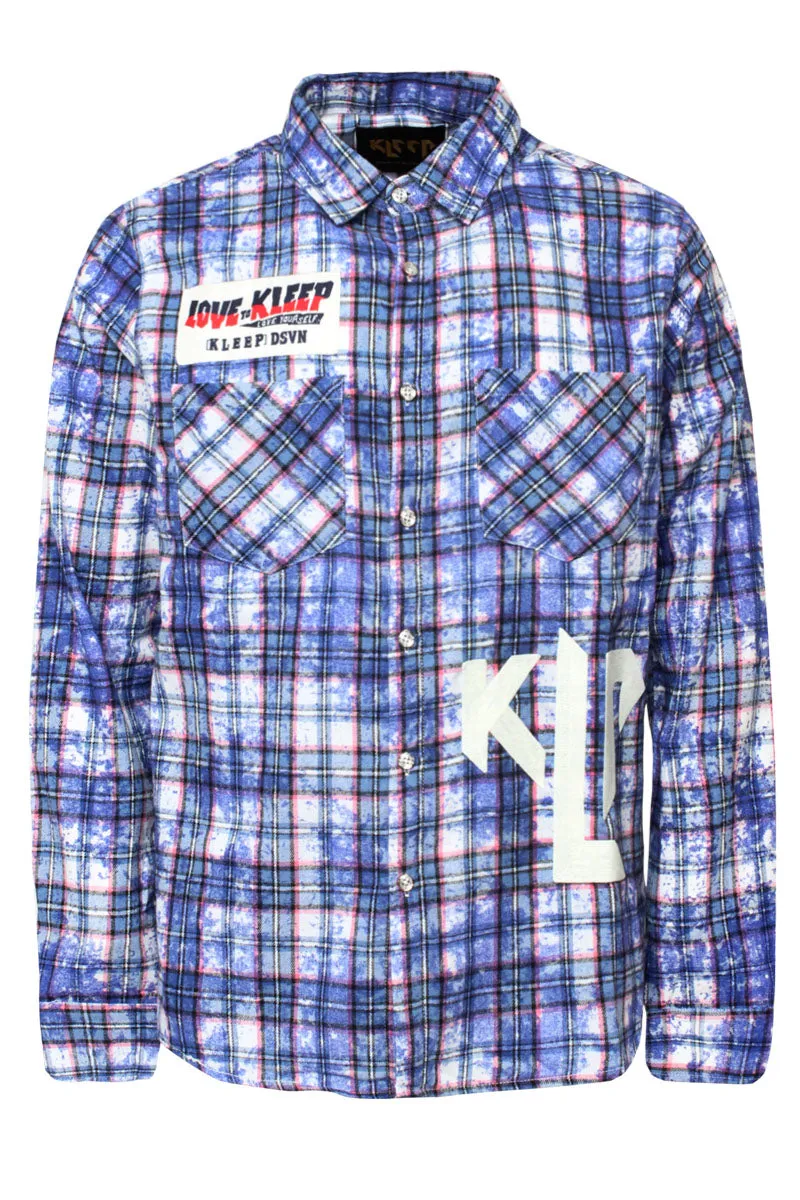 Premium Bleached Flannel Shirt