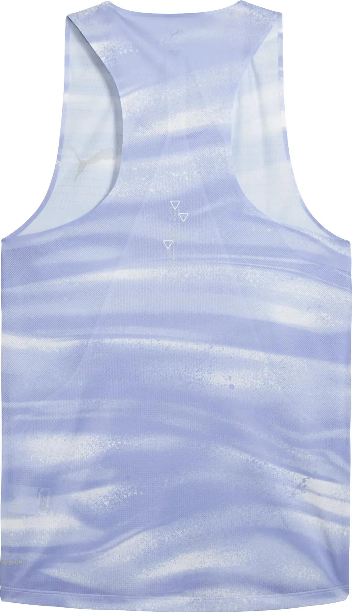 Puma Raceday UltraSpun Graphic Mens Running Vest - Blue