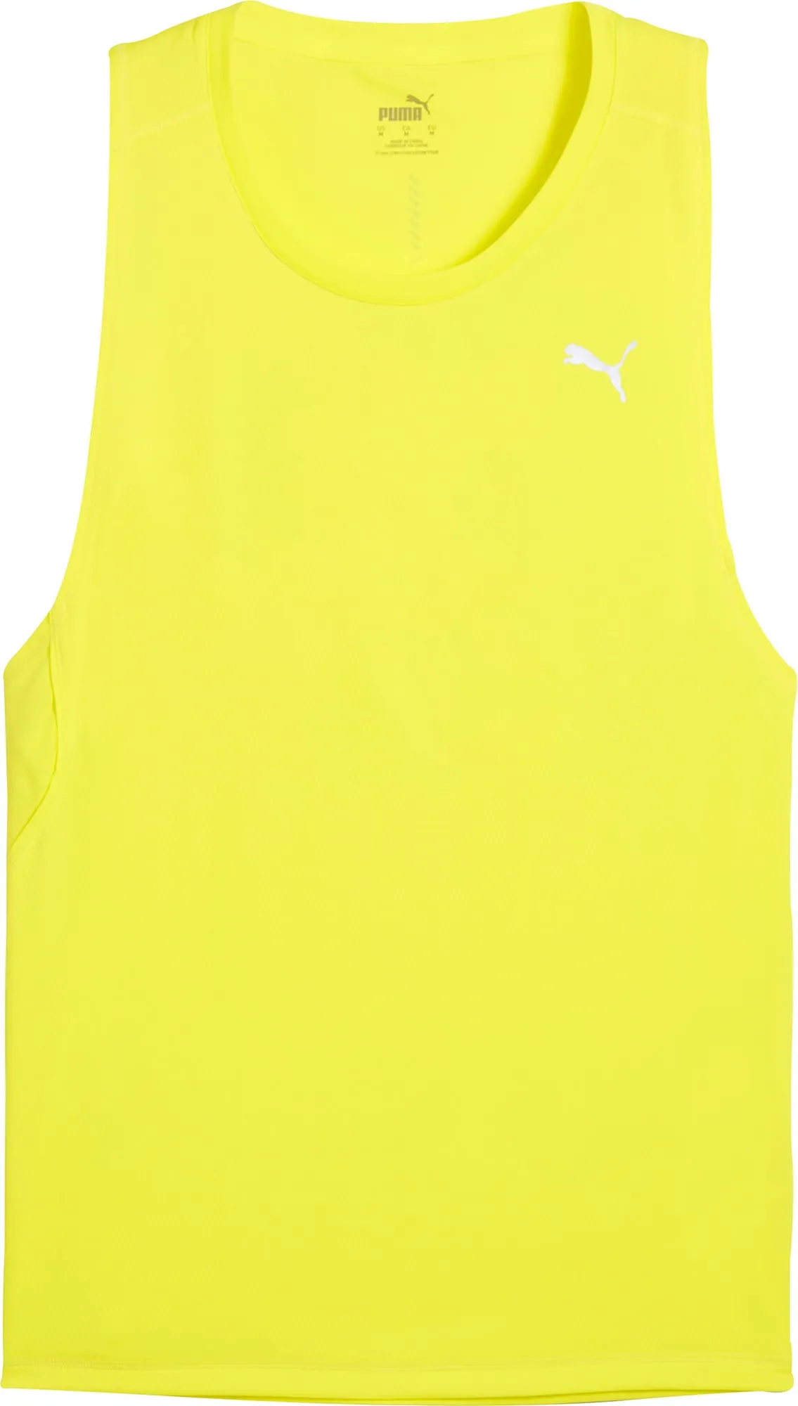 Puma Velocity Mens Running Vest - Yellow