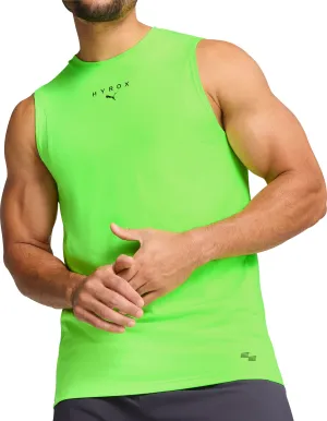 Puma X HYROX Cloudspun Mens Training Vest - Green