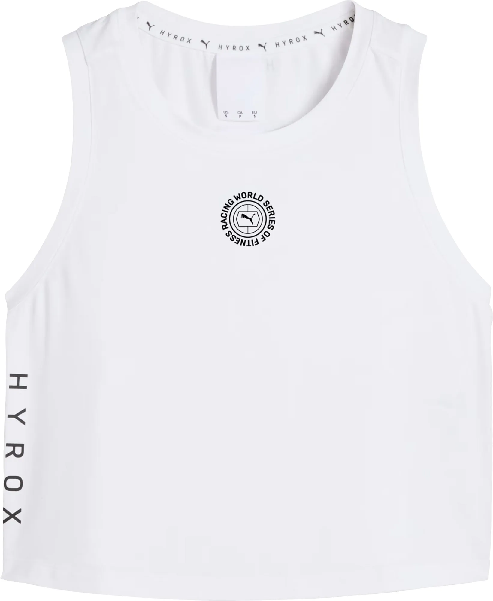 Puma X HYROX Cloudspun Womens Training Vest Tank Top - White