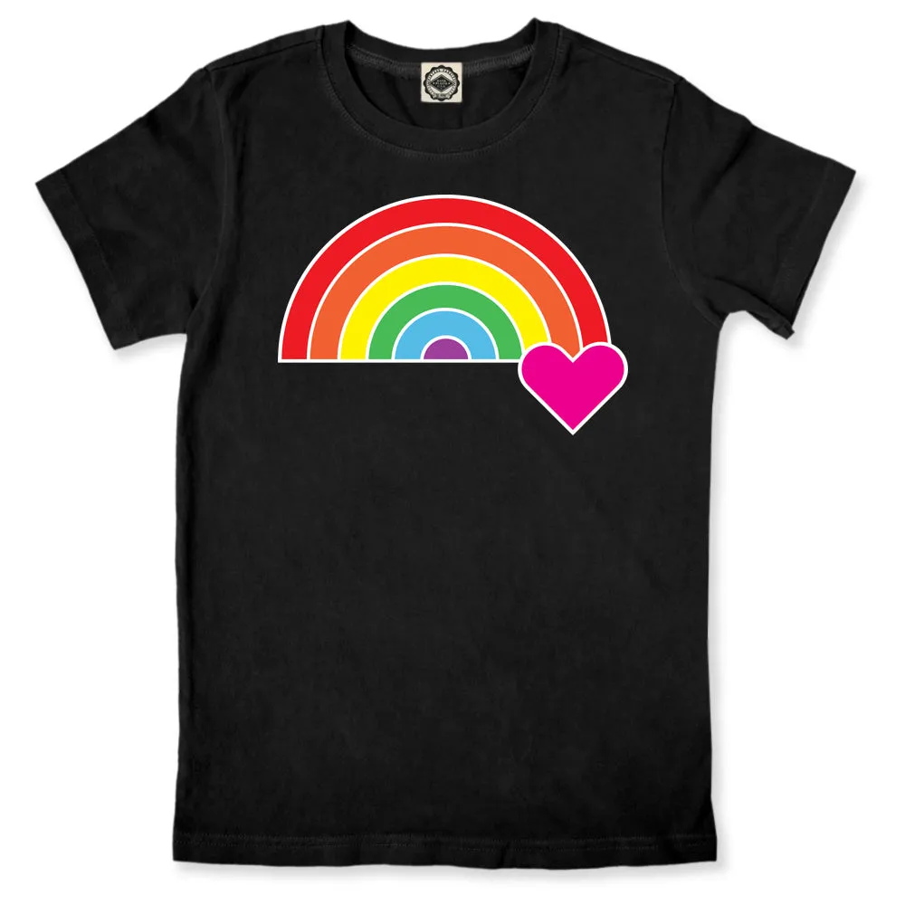 Rainbow Heart Kid's Tee