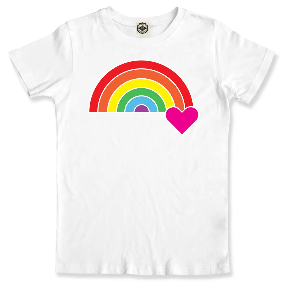 Rainbow Heart Kid's Tee