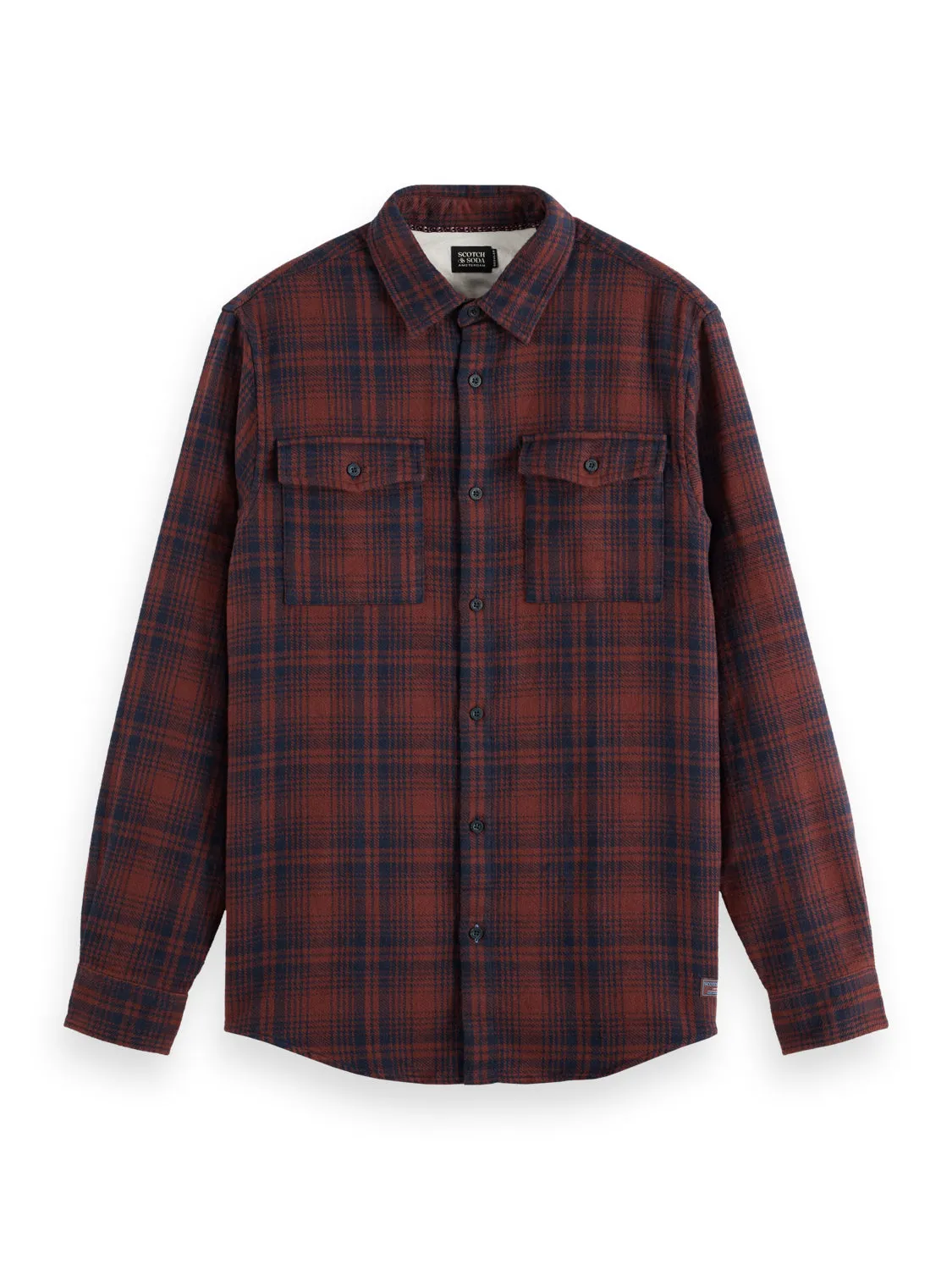 Regular Fit Flannel Shirt - Brown Check