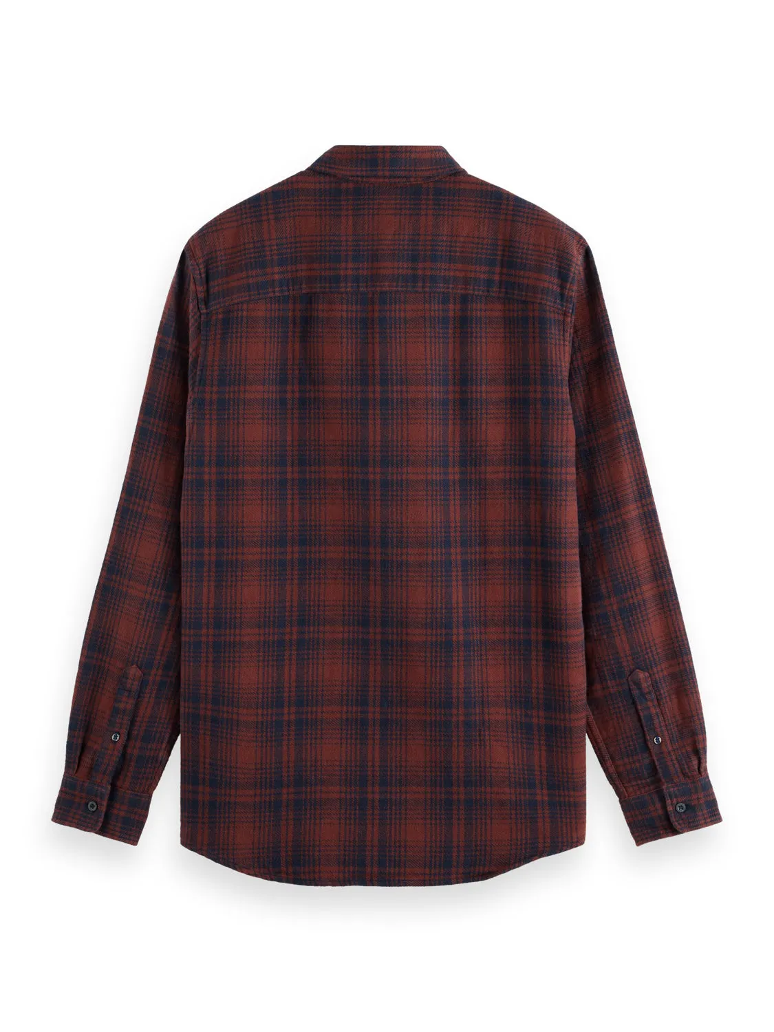 Regular Fit Flannel Shirt - Brown Check