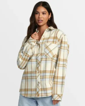 RVCA Women's Breeze Flannel Long Sleeve
