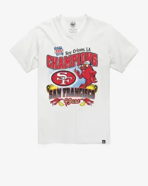 SAN FRANCISCO 49ERS SUPER BOWL SHOWCASE '47 FRANKLIN TEE