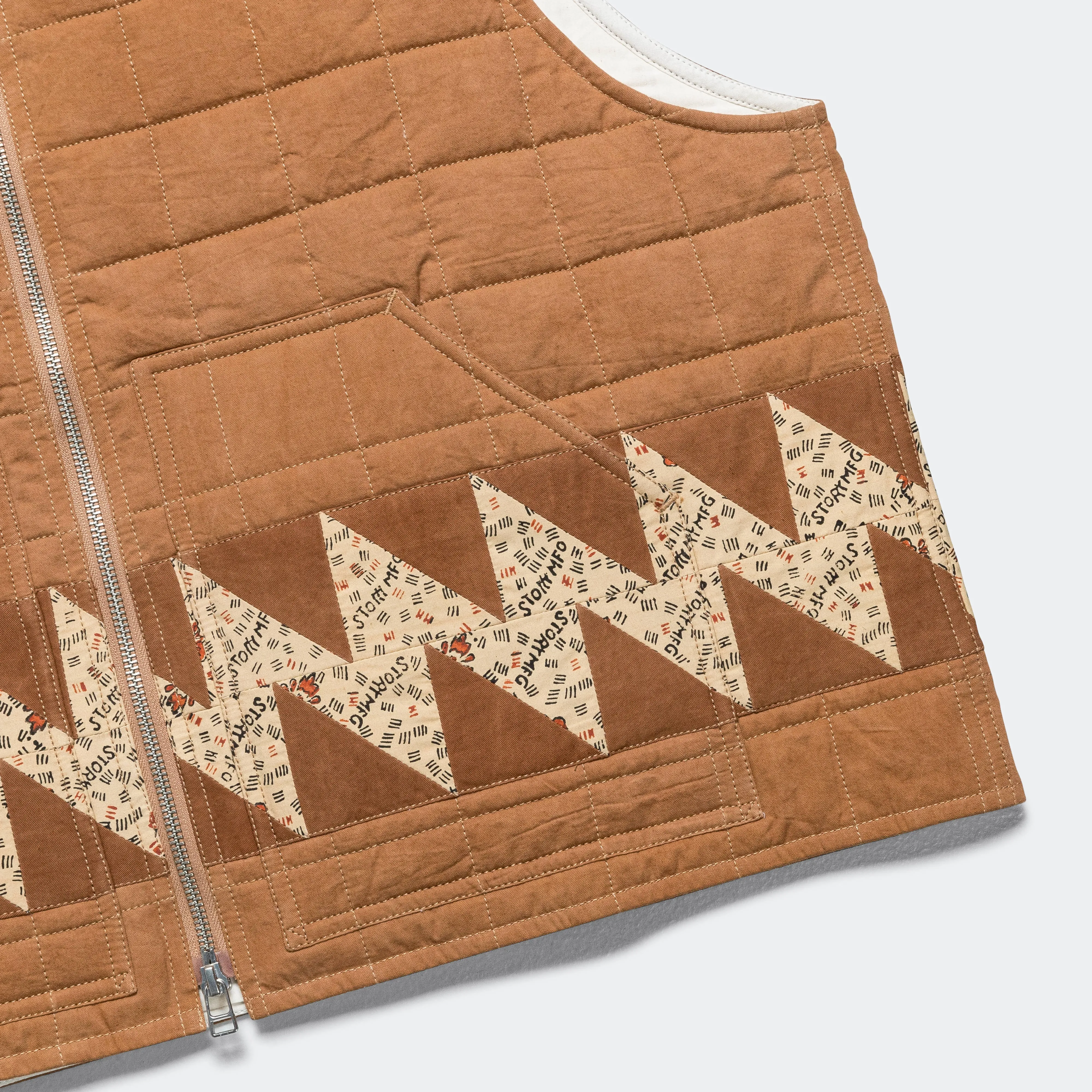 Saturn Vest - Brown Lightning