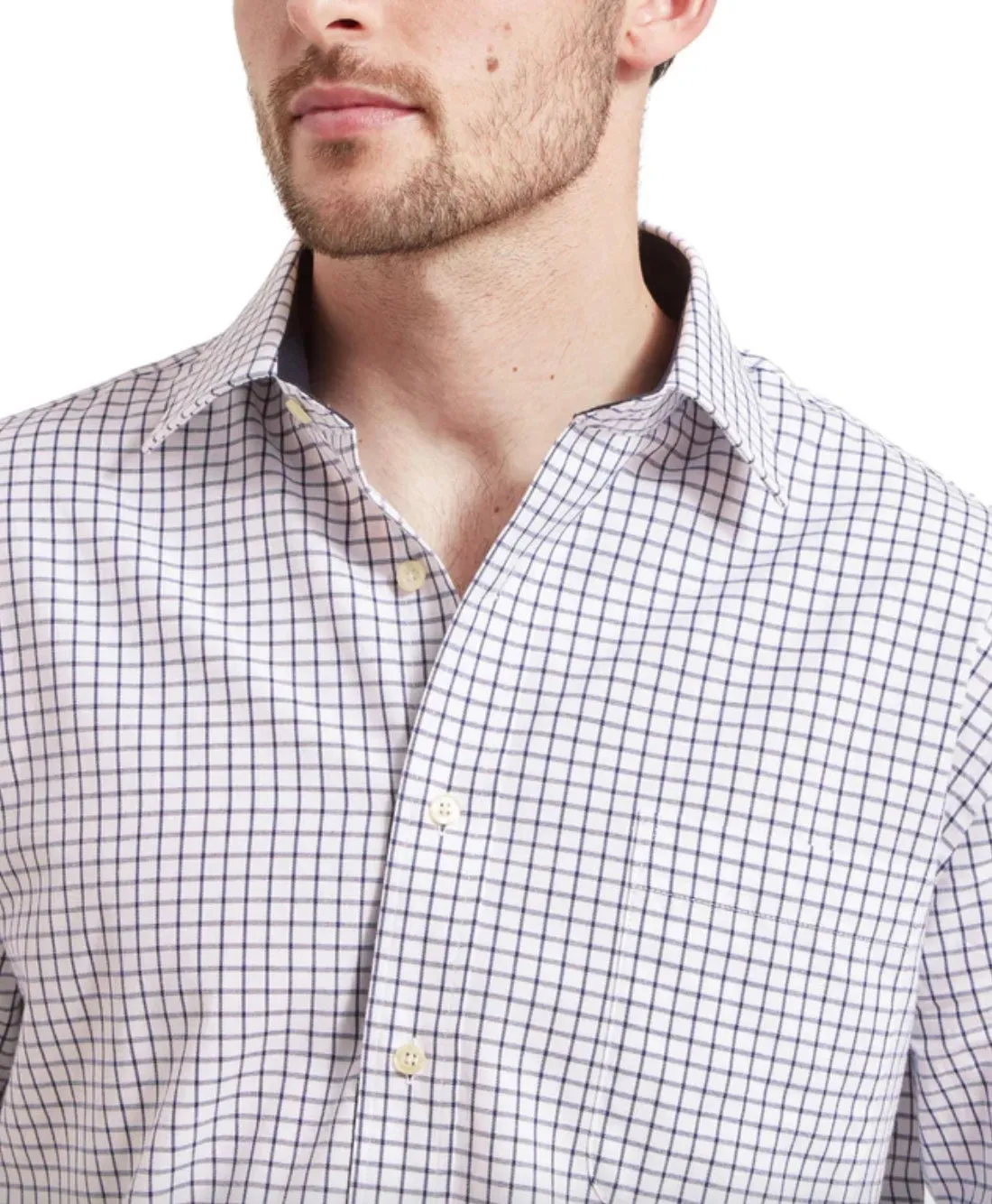 Schoffel Mens Cambridge classic shirt - dark navy