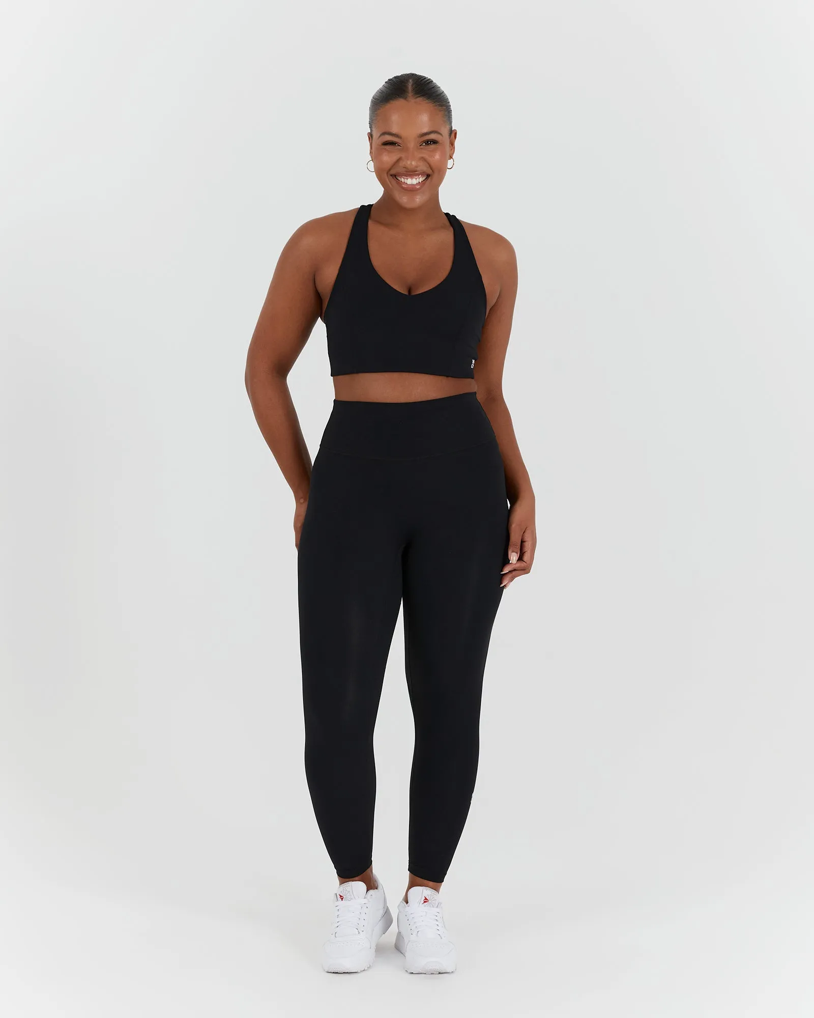 SCULPT LEGGINGS 7/8 - BLACK