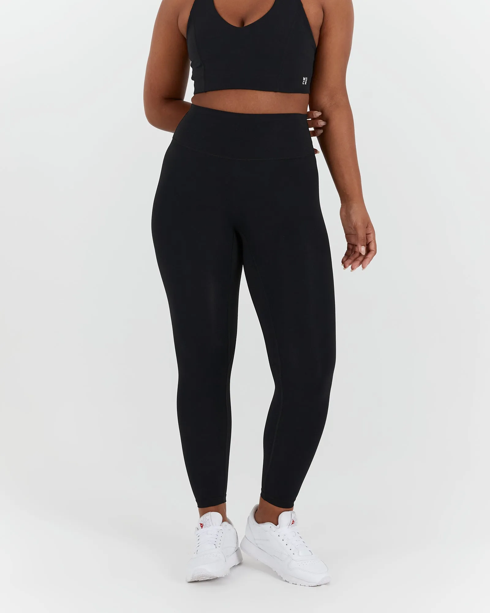 SCULPT LEGGINGS 7/8 - BLACK