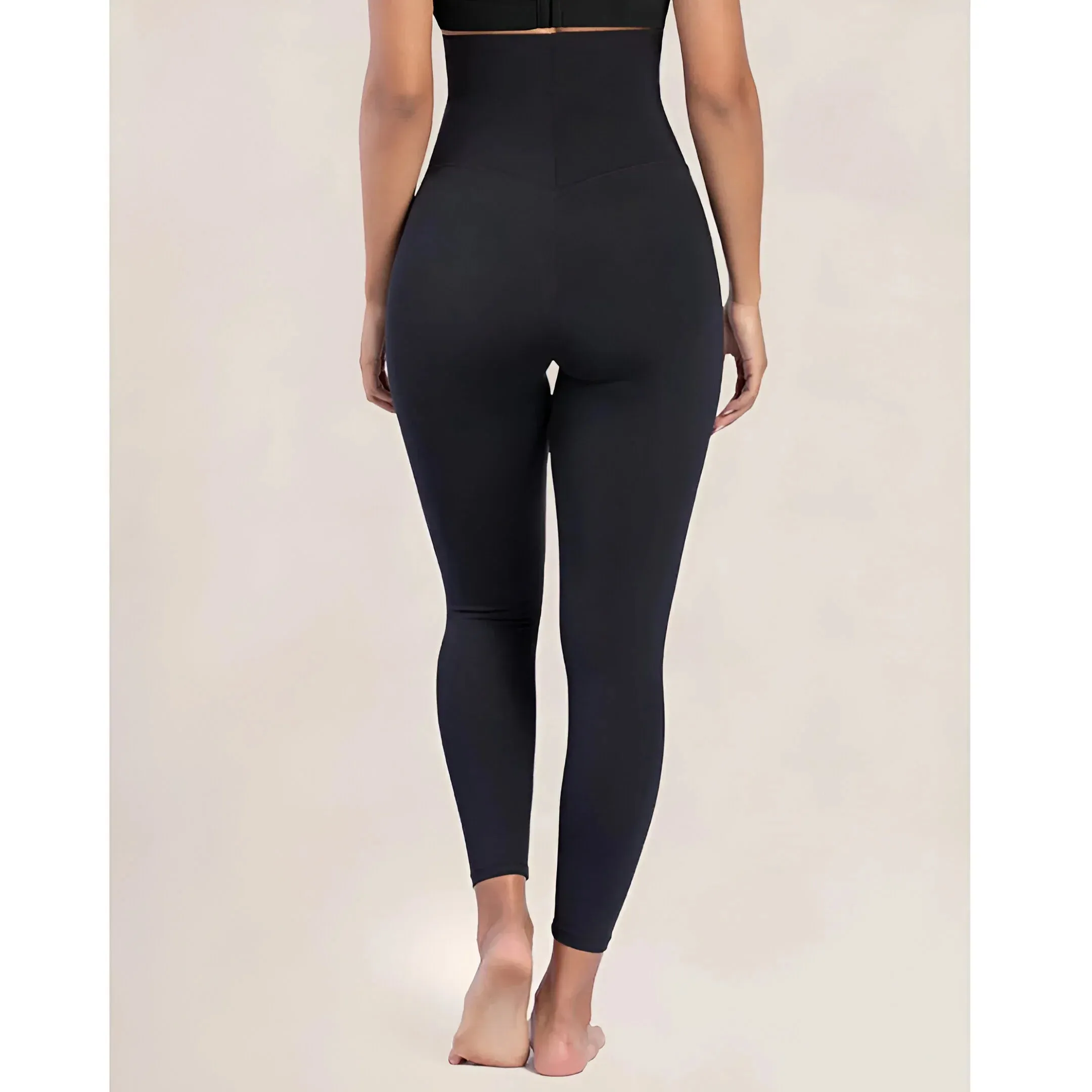 Sculpting High-Rise Black Leggings for Ultimate Comfort™