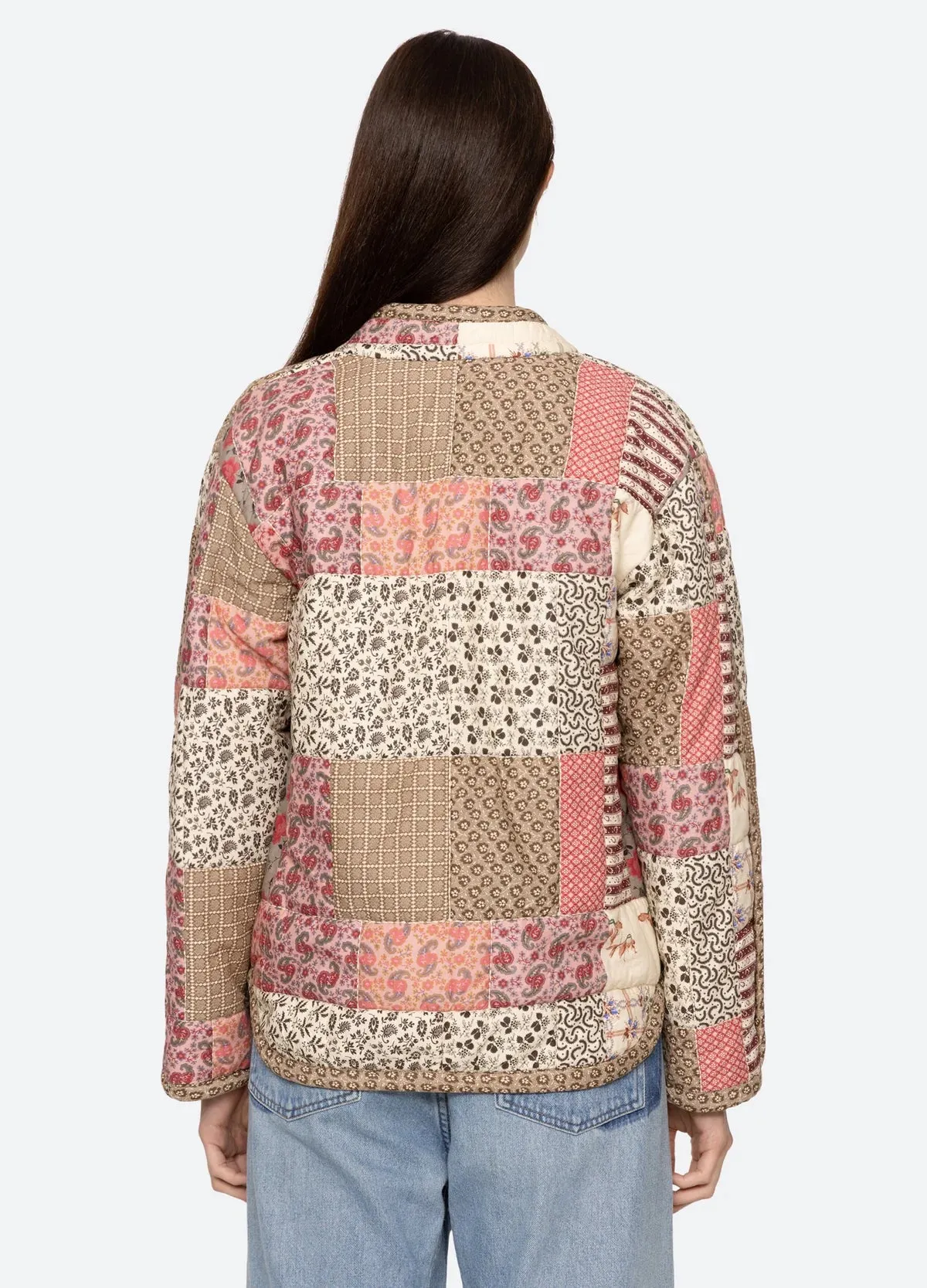 Sea Presley Quilted Patchwork Jacket