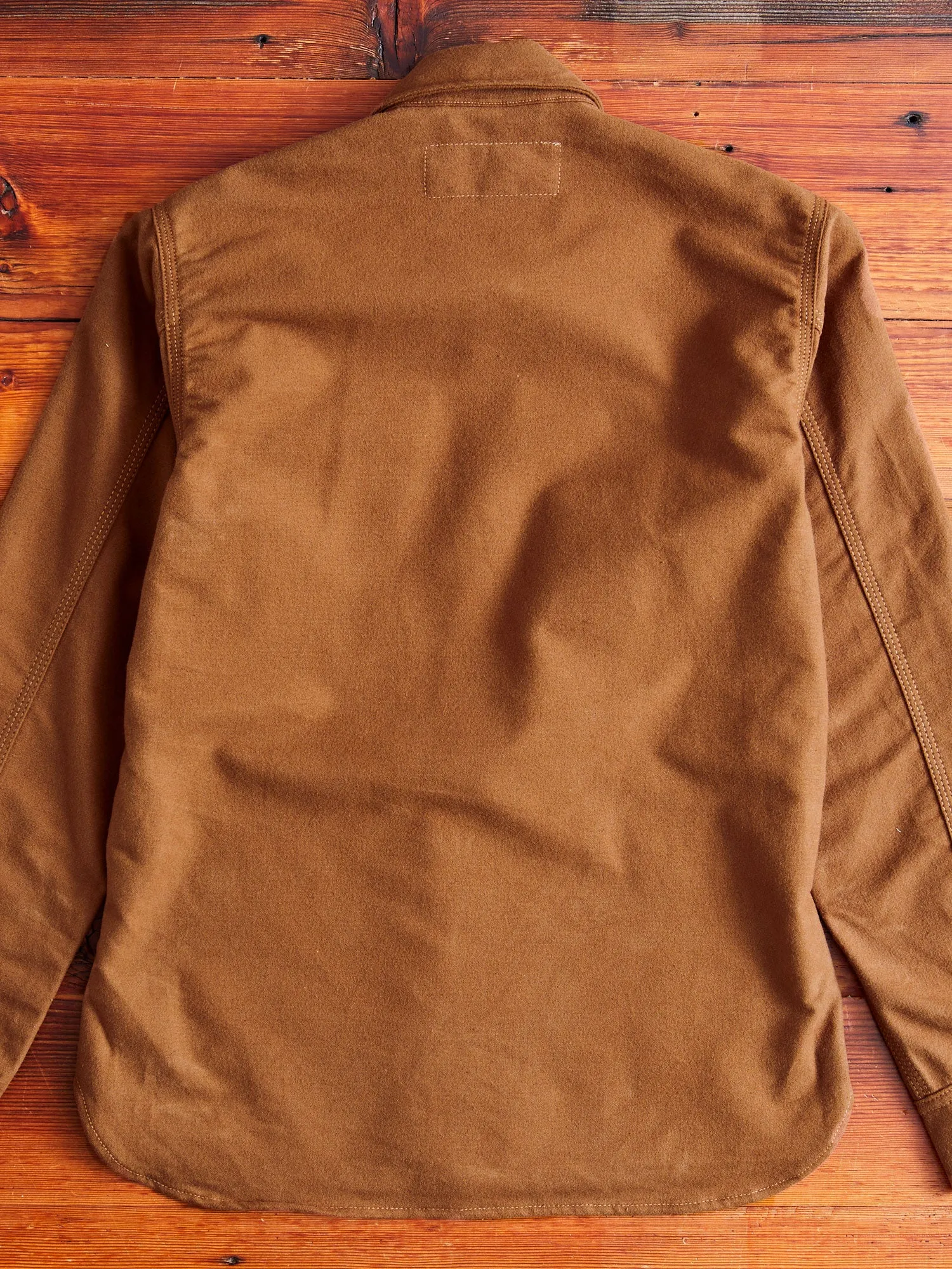 Service Shirt in Copper Flannel