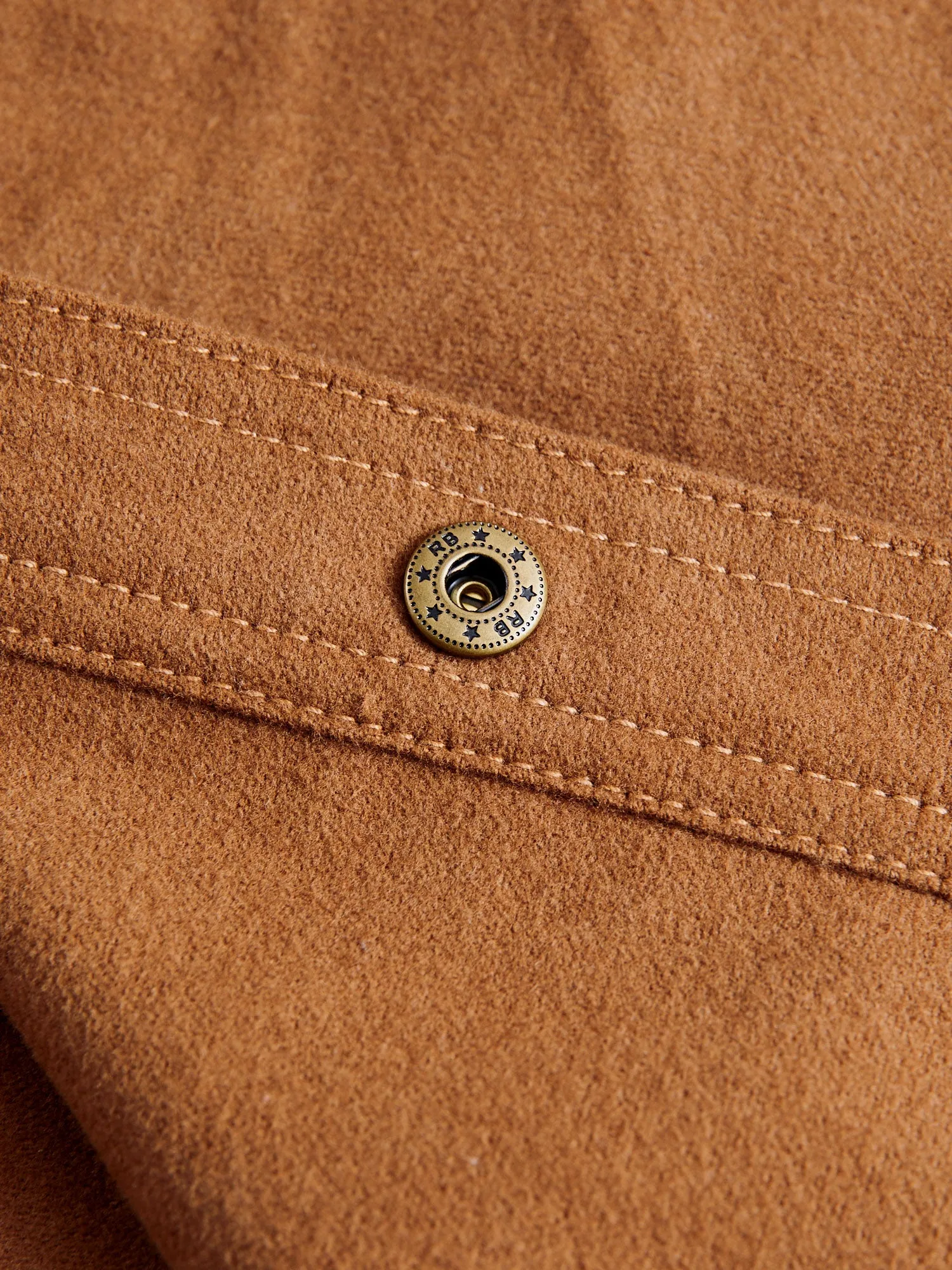 Service Shirt in Copper Flannel