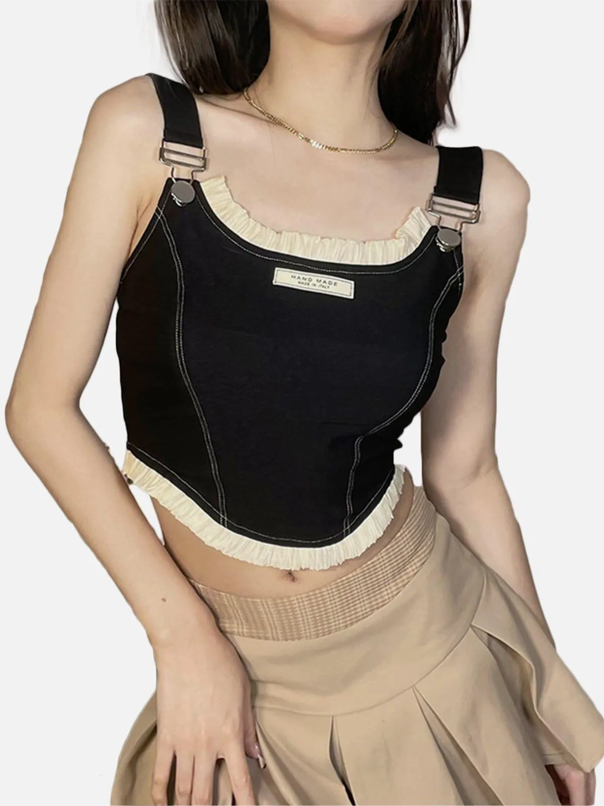 Sexy Patchwork Vest