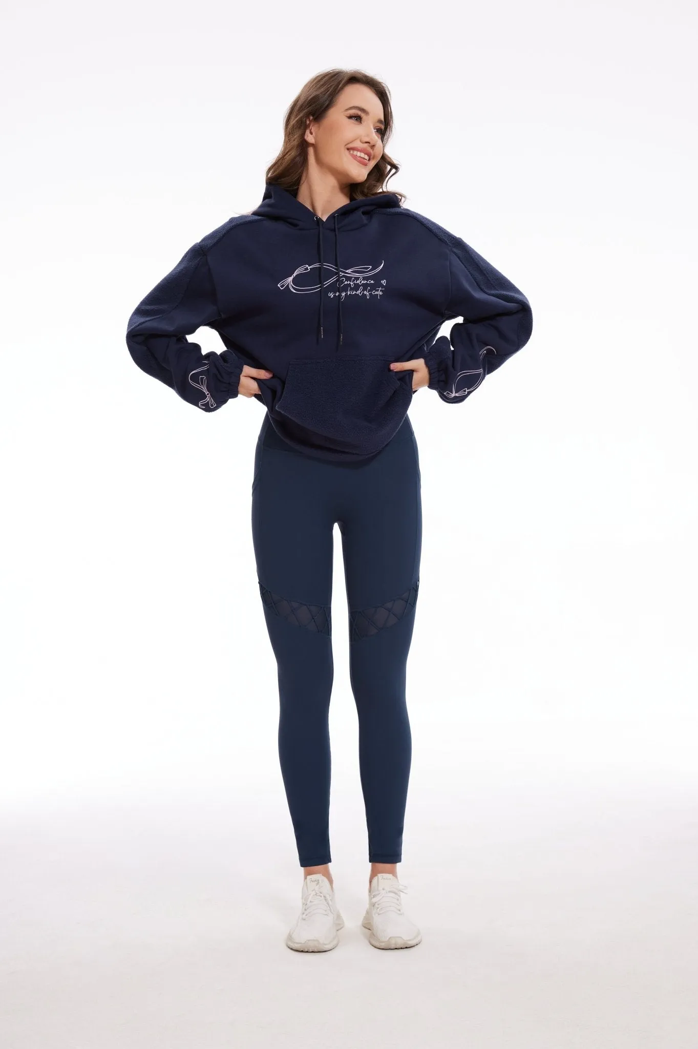 Shadowline Mesh Sculpt Leggings with Pockets