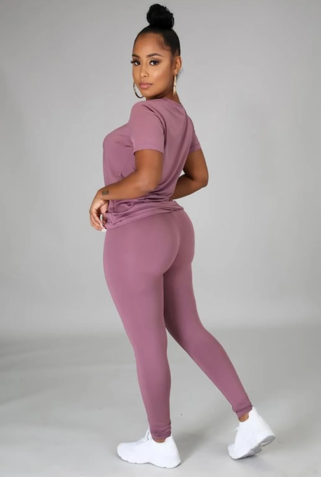 Simple Me High Waist Lounge Leggings