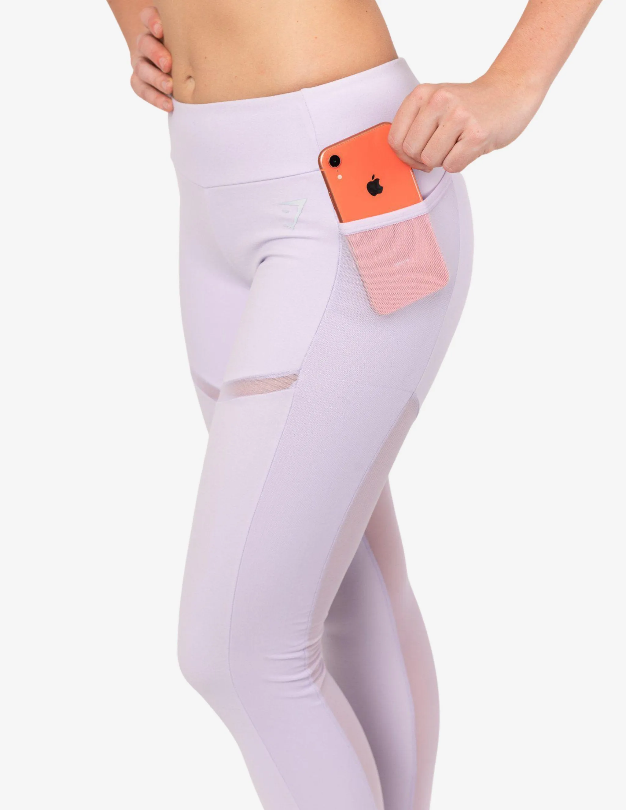 Simply Mesh Leggings Pastel Lilac