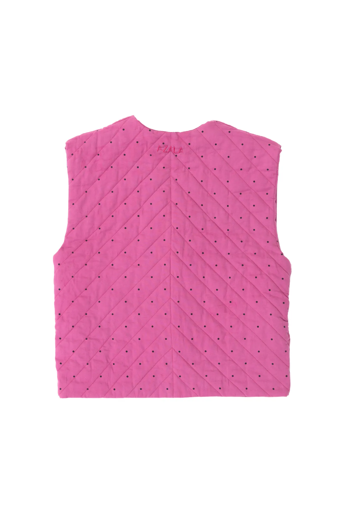 Sleeveless Kids Vest - Blueberry Patchwork