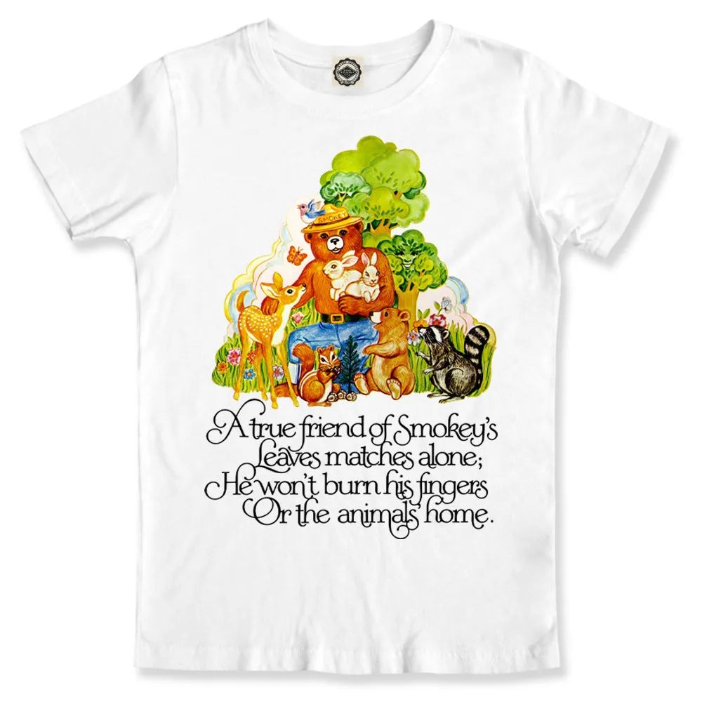 Smokey Bear "A True Friend Of Smokey" Toddler Tee