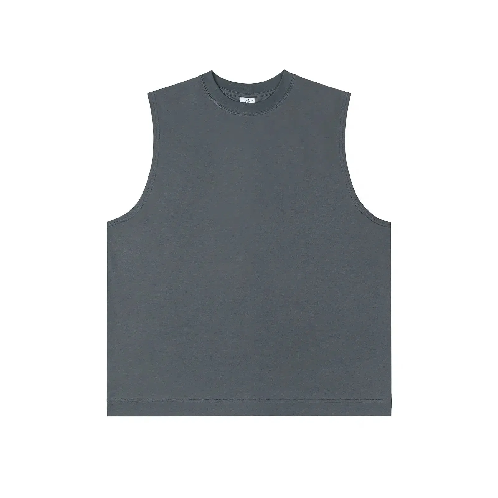 Solid Color Sleeveless Vest
