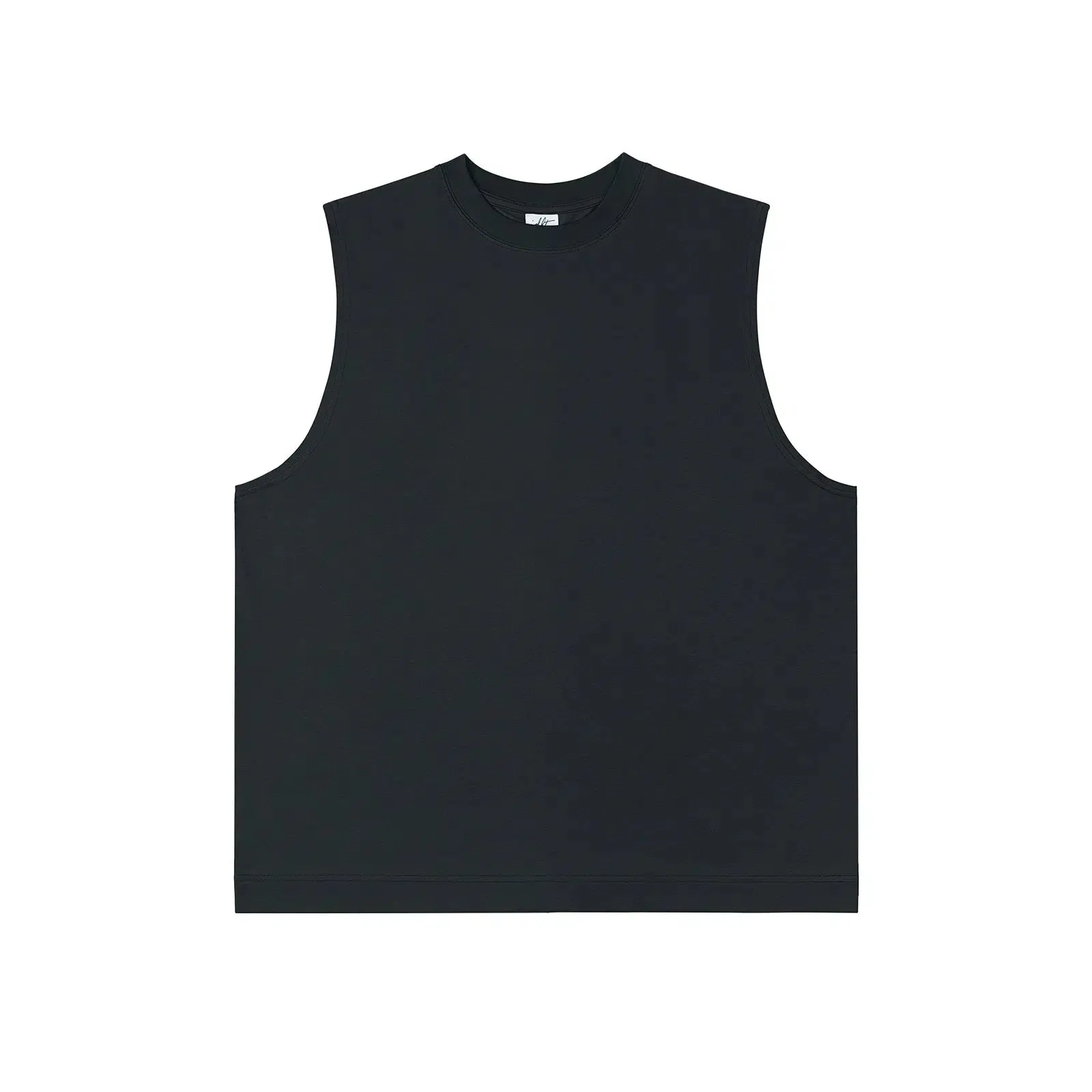 Solid Color Sleeveless Vest