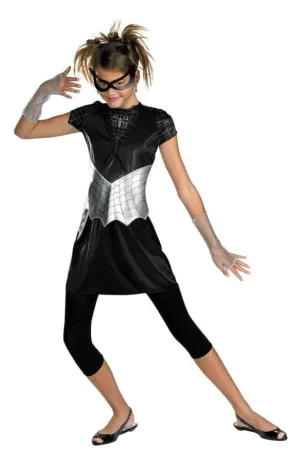 Spider Girl Black Suited 7-8  Costume