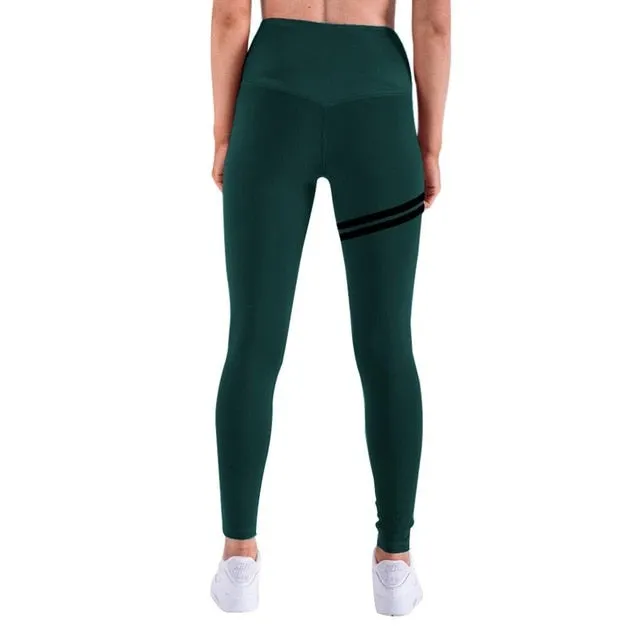 'Sprint' Performance High Waisted Leggings / Yoga Pants
