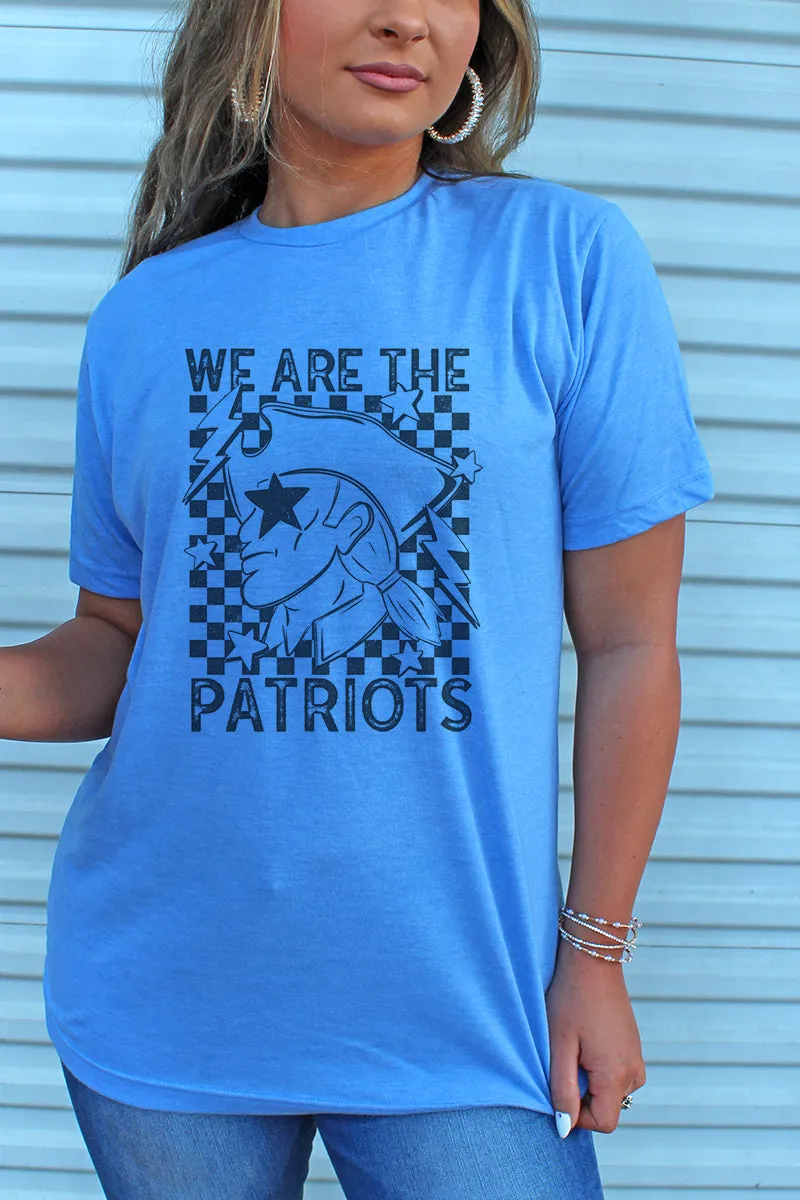 Stars We Are The Patriots Unisex Poly-Rich Blend Tee