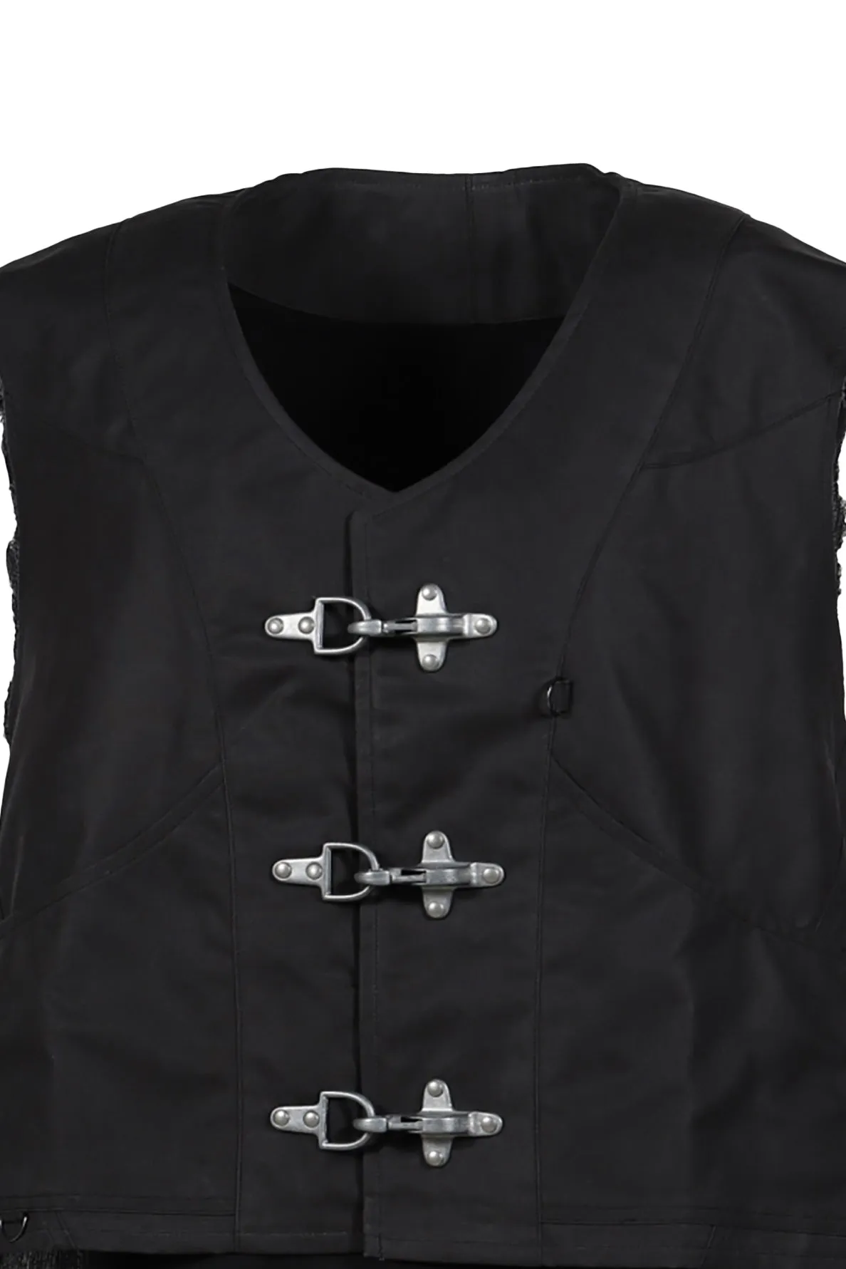 STEAMCRAFT PATCHWORK VEST / GRY