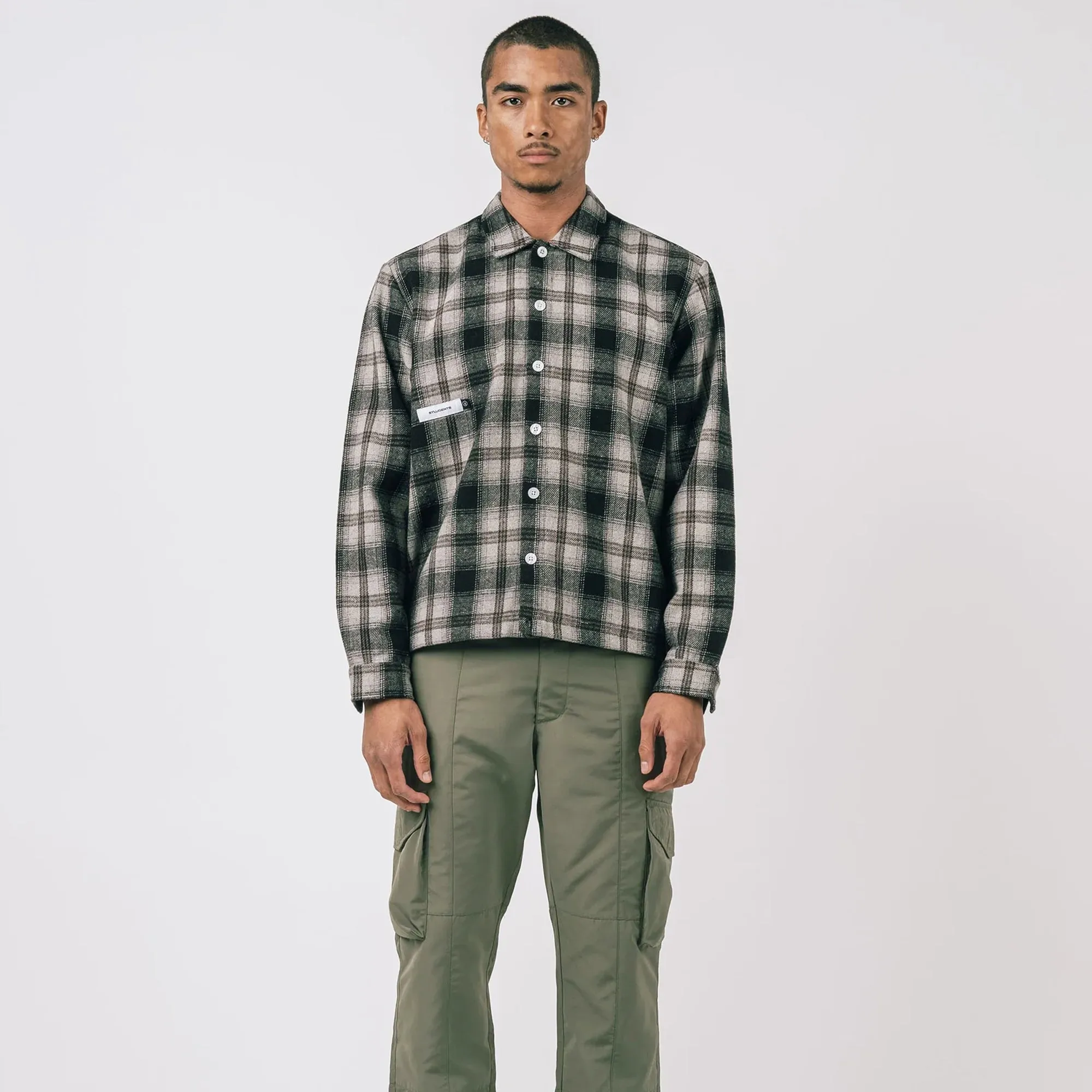 Students Mens Desmond Flannel Shirt