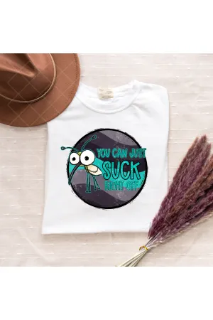 Suck Right Off: Sarcastic Mosquito Comfort Colors T-Shirt
