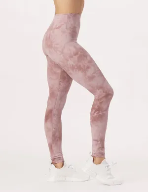 Sultry Legging Print: Lavender Bark Tie-Dye