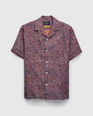 Summer Boucle Shirt in Blue