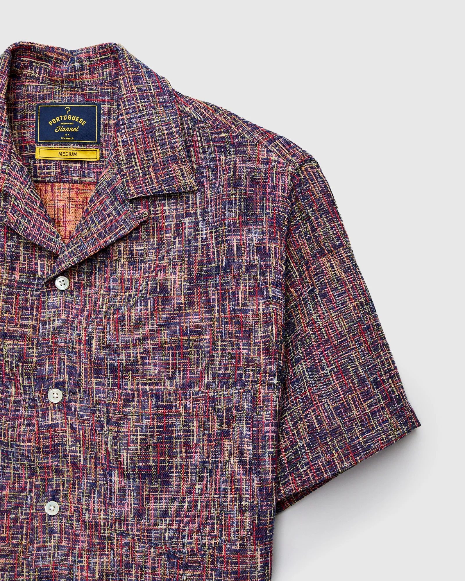 Summer Boucle Shirt in Blue
