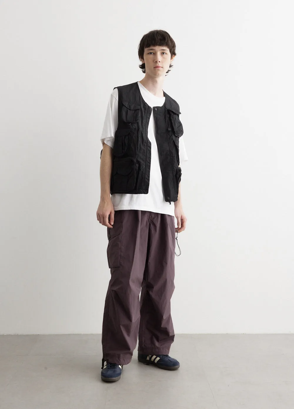 Tech Skiing Over Vest