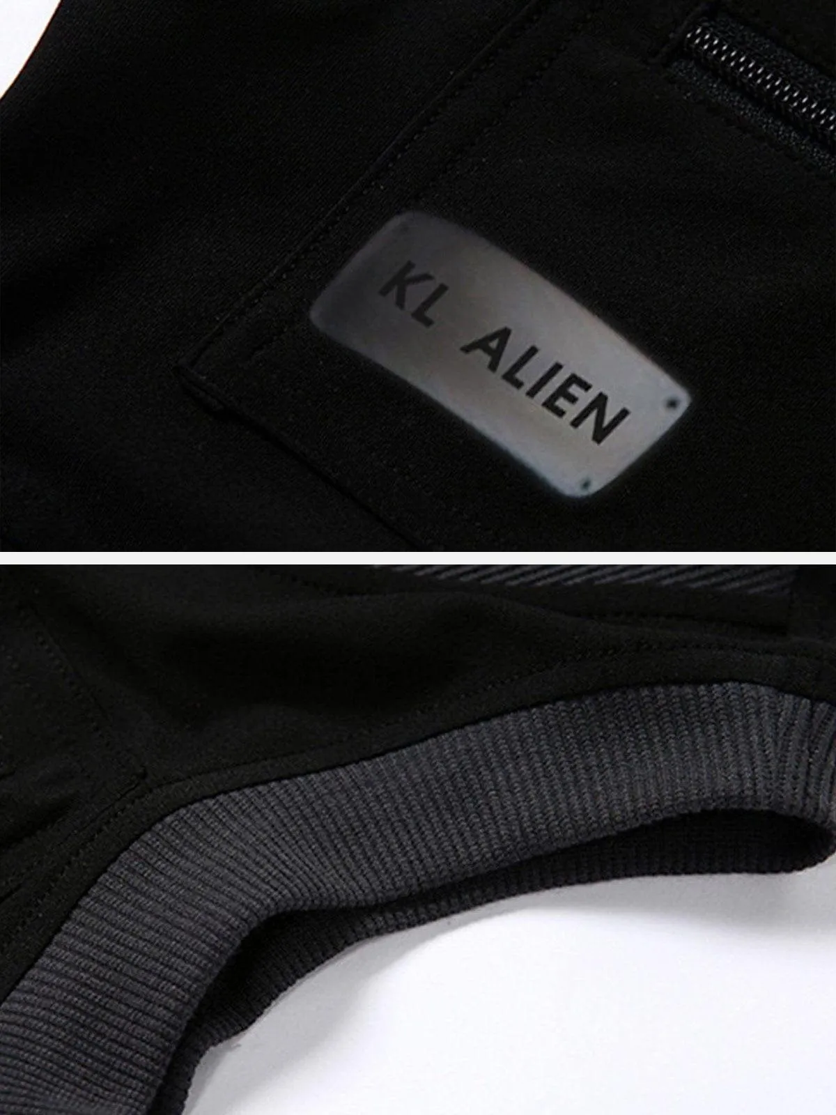 Techwear Patchwork Chain Vest
