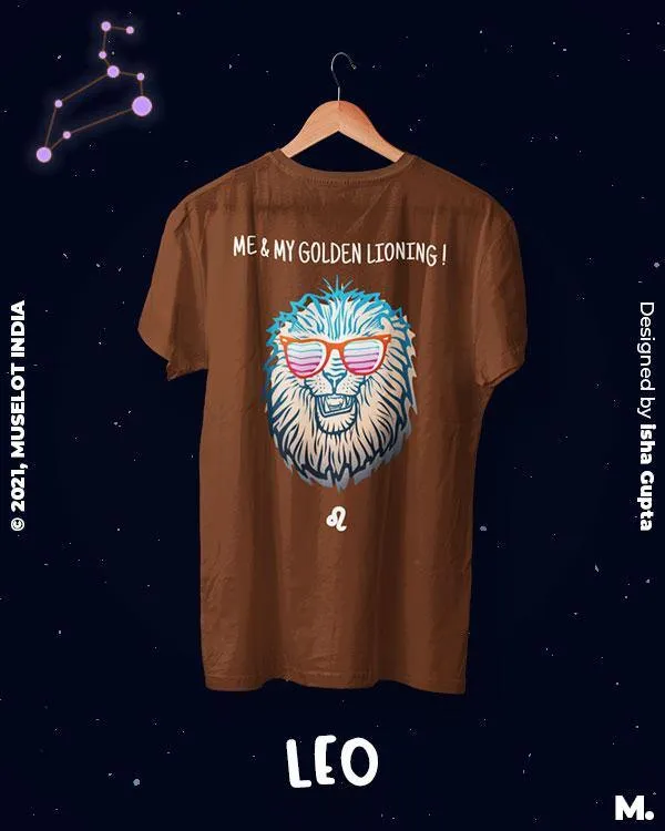 The brave leo printed t shirts