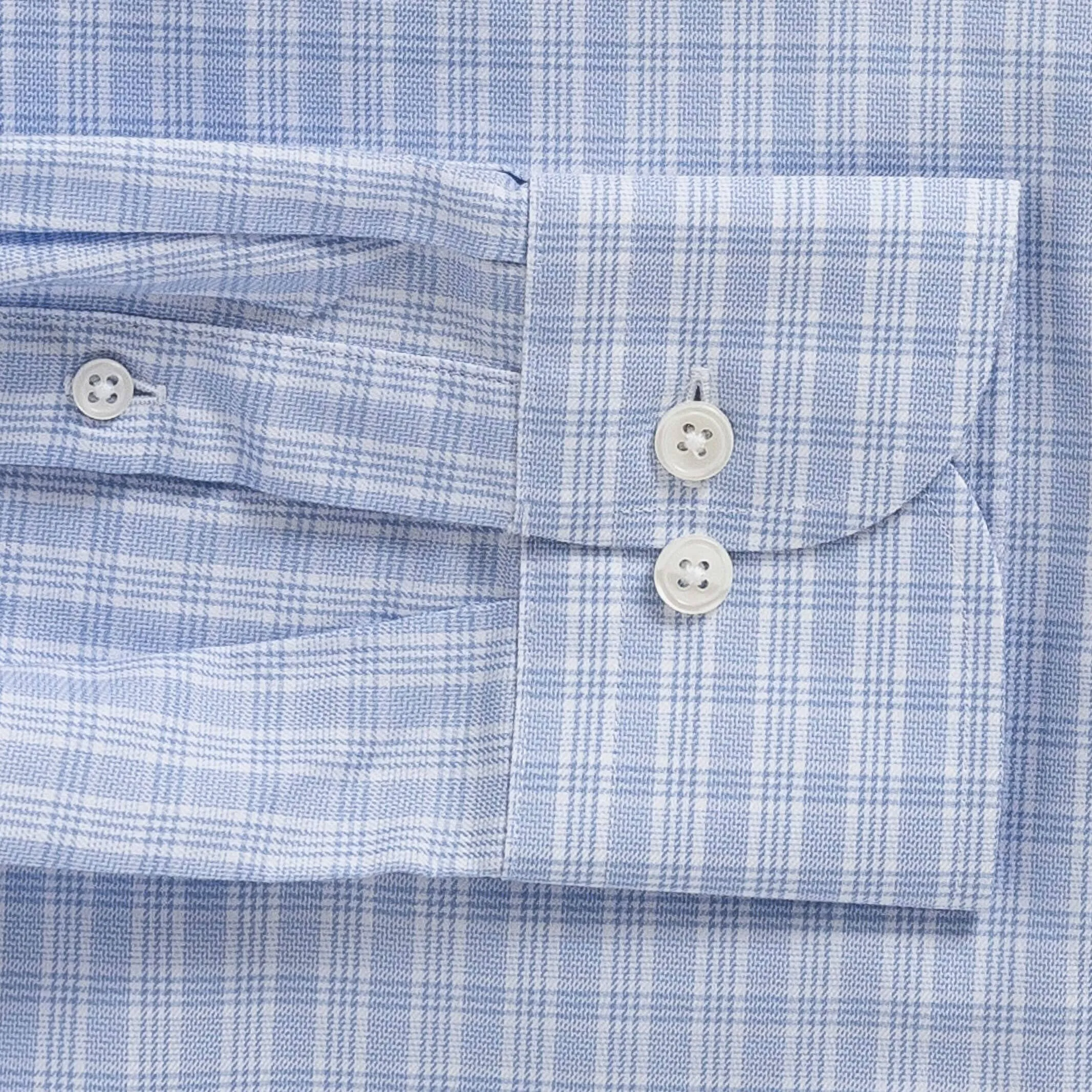 The Light Blue Wellsley Check Dress Shirt