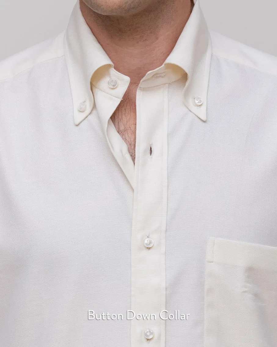 Thomas Mason Light Blue Grid Poplin 100s