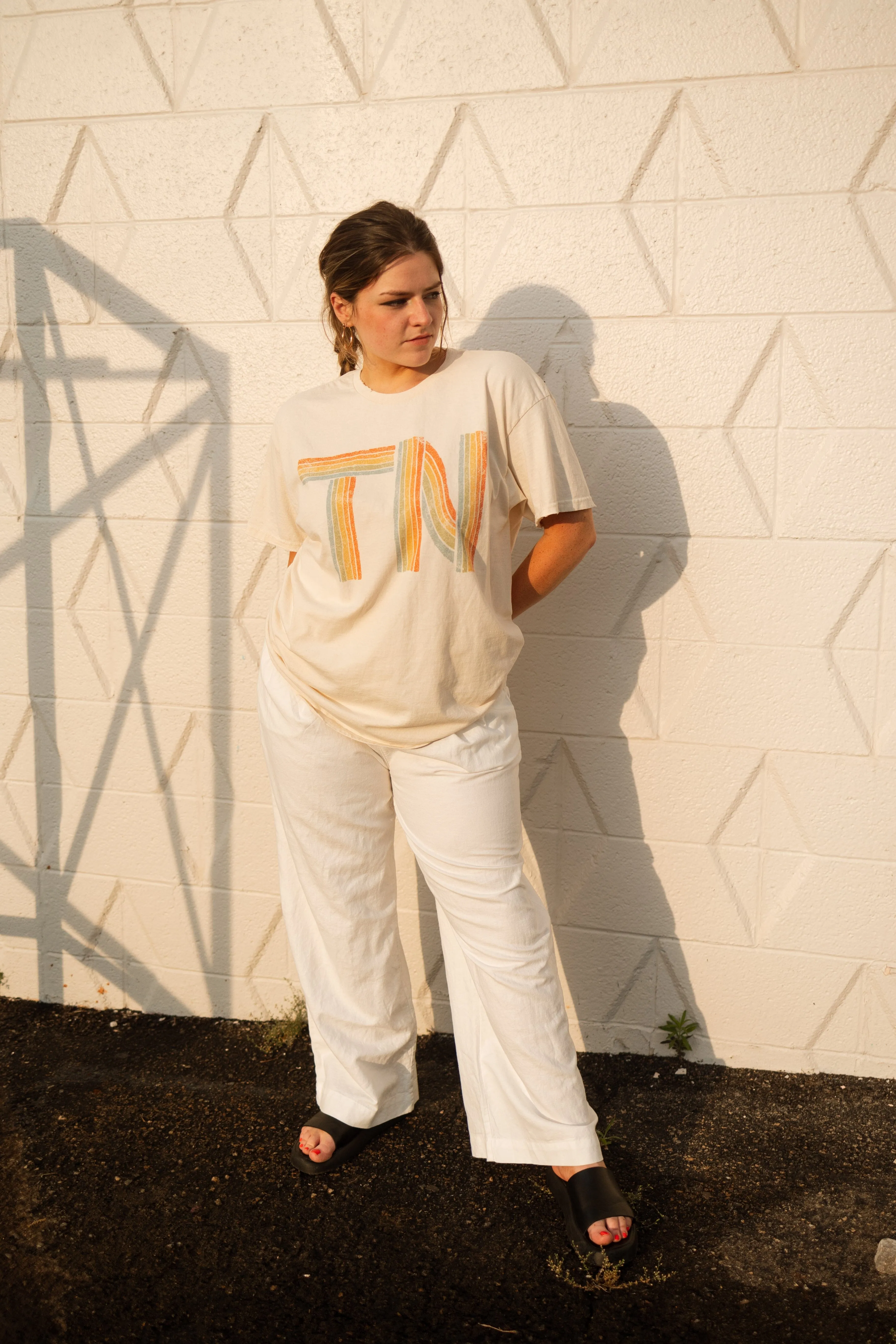 TN Tennessee Promise Off White Thrifted Tee (FINAL SALE)