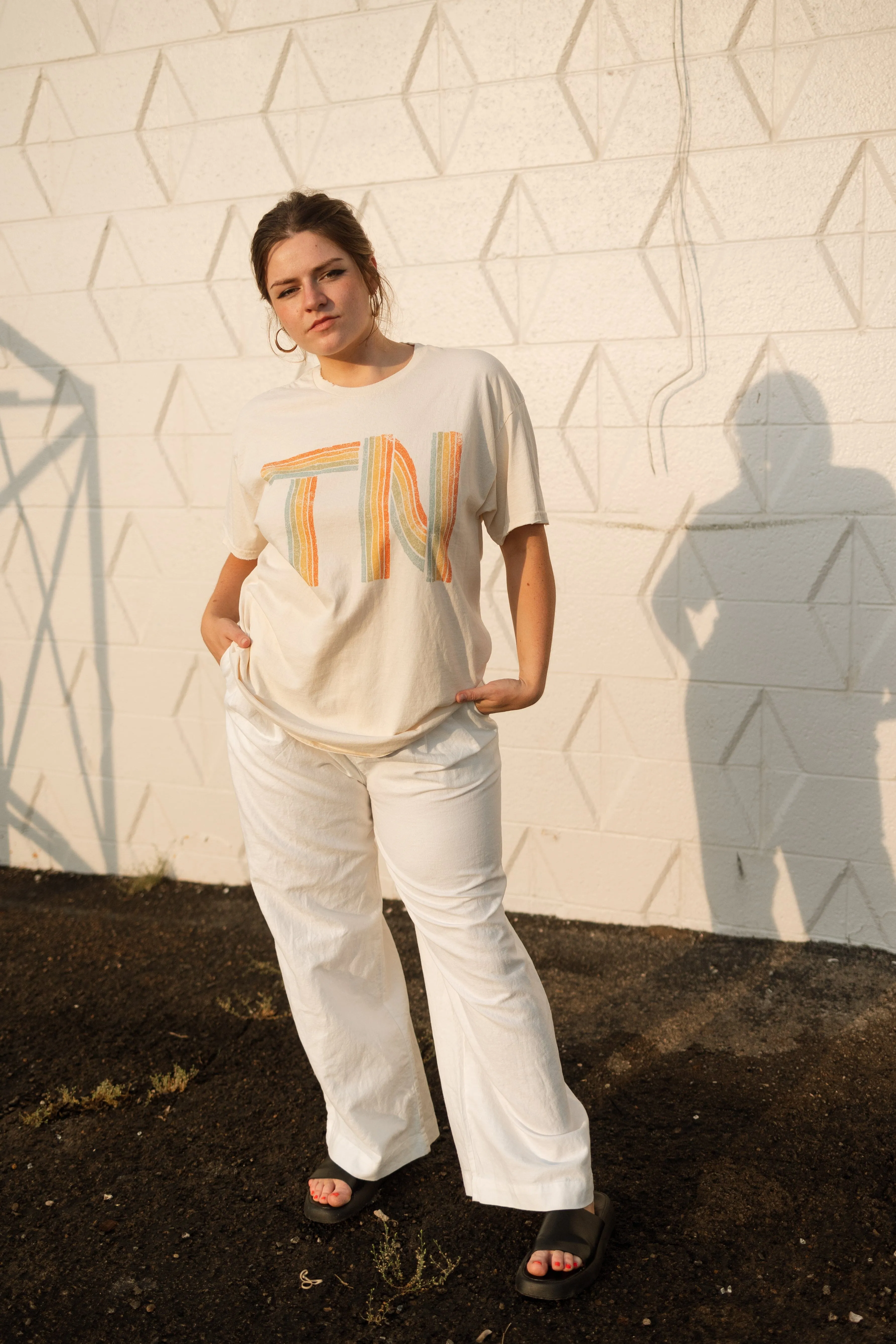 TN Tennessee Promise Off White Thrifted Tee (FINAL SALE)