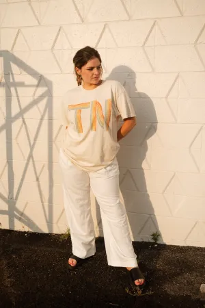 TN Tennessee Promise Off White Thrifted Tee (FINAL SALE)