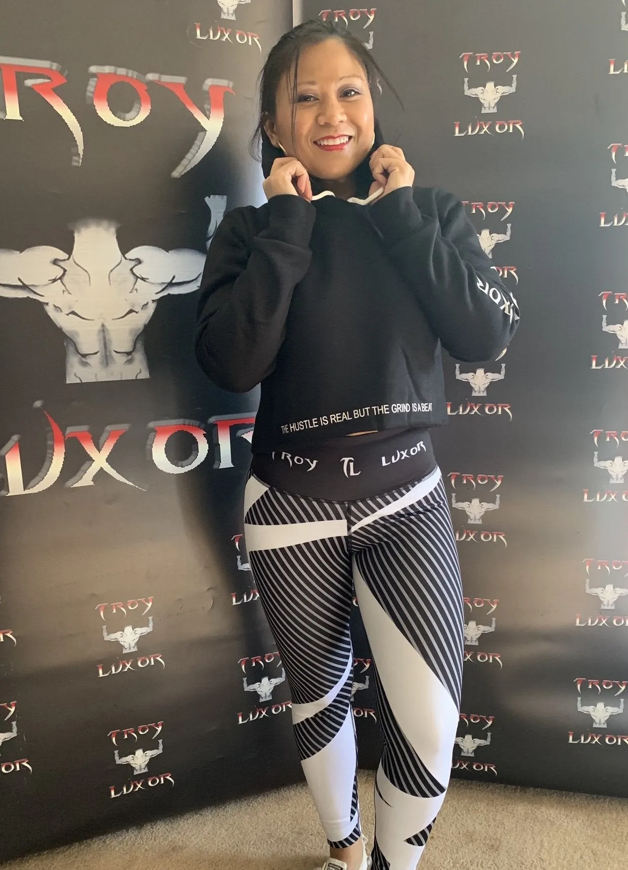 Troy Luxor Women's High Waist Leggings Flex Pattern