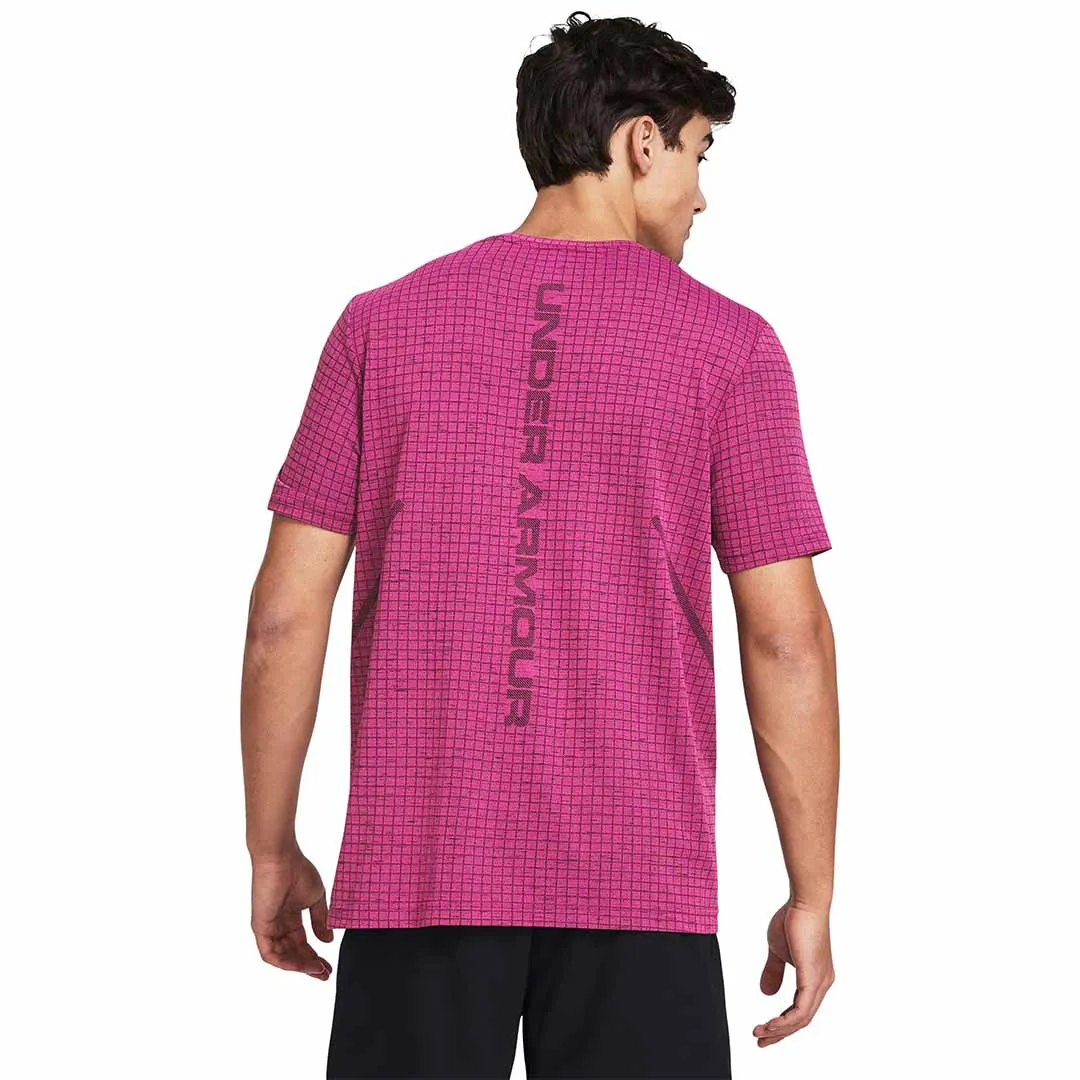 UA Men Vanish Seamless Grid Short Sleeve | 1376921