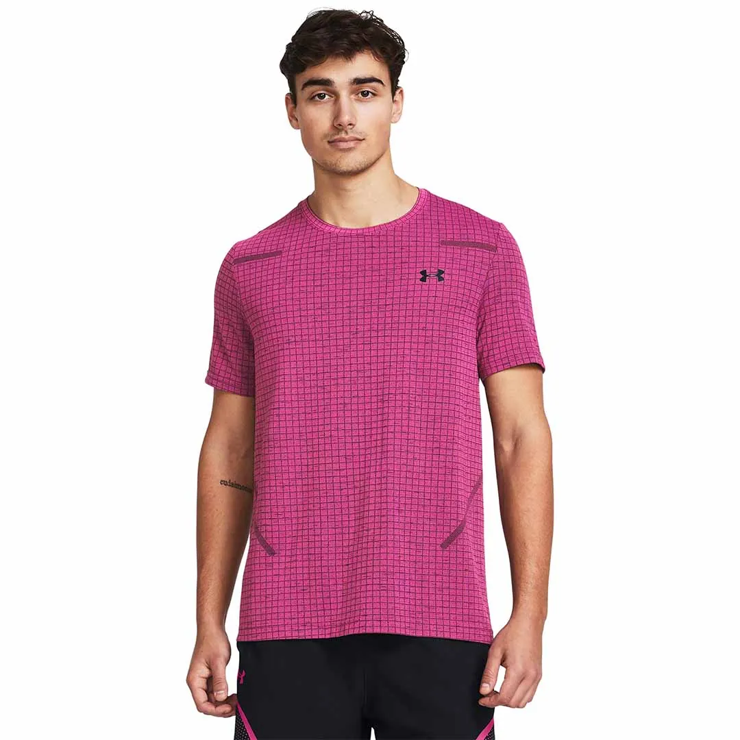 UA Men Vanish Seamless Grid Short Sleeve | 1376921