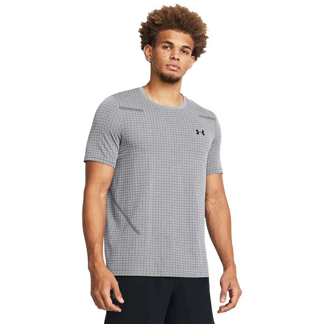 UA Men Vanish Seamless Grid Short Sleeve | 1376921