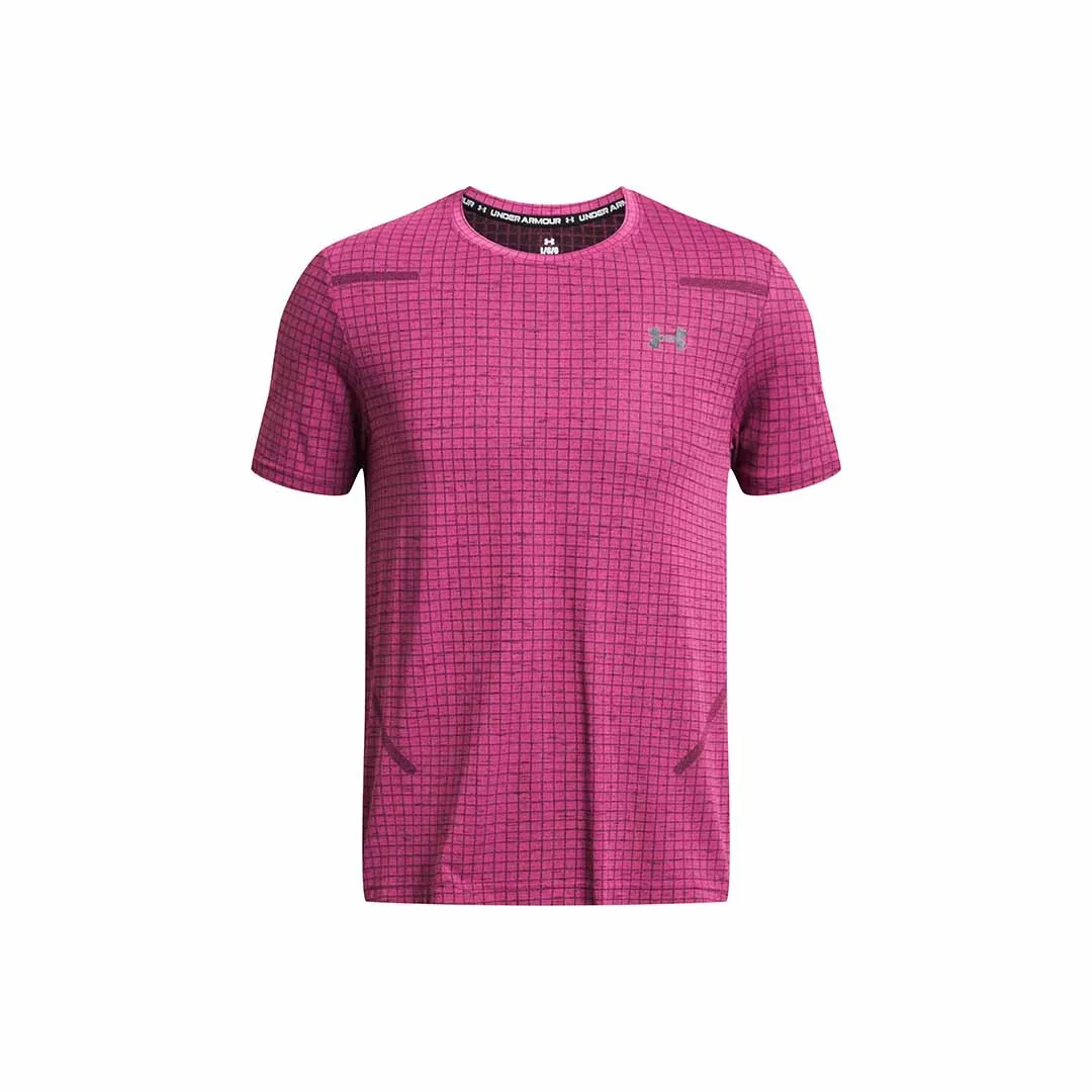 UA Men Vanish Seamless Grid Short Sleeve | 1376921