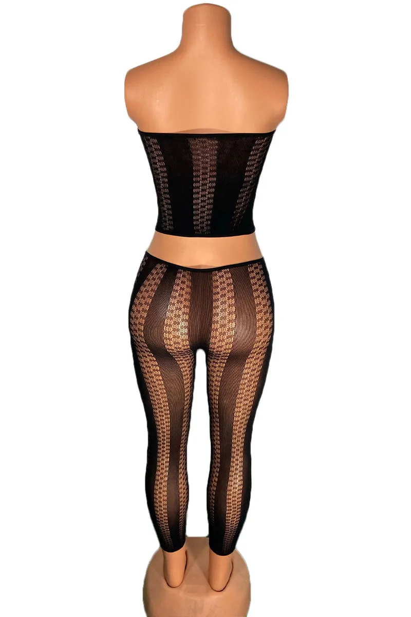 UG0110 Mesh Tube and Leggings Set
